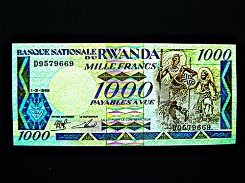Ruanda 000 francs 1988 - ,