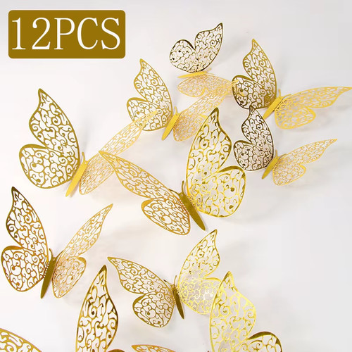 12x schmetterling - 3d,