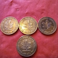 2 Pfennig 1969 (3×J+1×F)