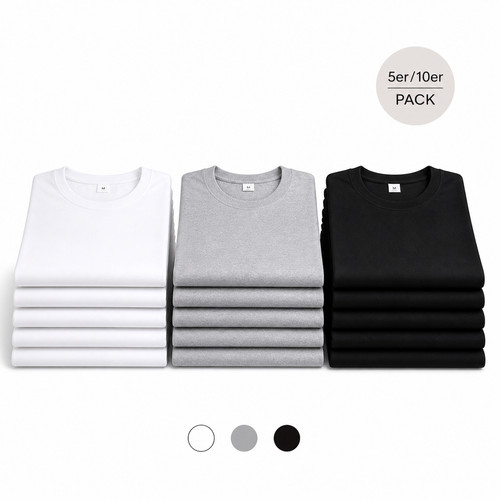 Shirt herren 5er 10er - t-shirt,