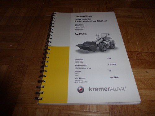 Ersatzteilliste kramer 480 - kramer,