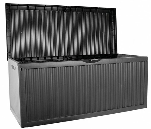 Gartenkissenbox 350l anthrazit - gartenkissenbox,