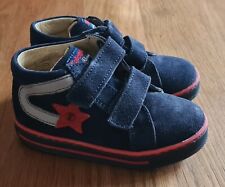 Halbschuhe von Falcotto von Naturino in Navy Blau aus echtem Wildleder