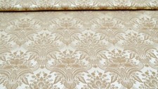 Jacquard in Gold-Beige mit