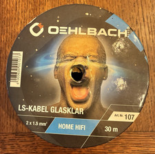 9m Oehlbach Lautsprecherkabel