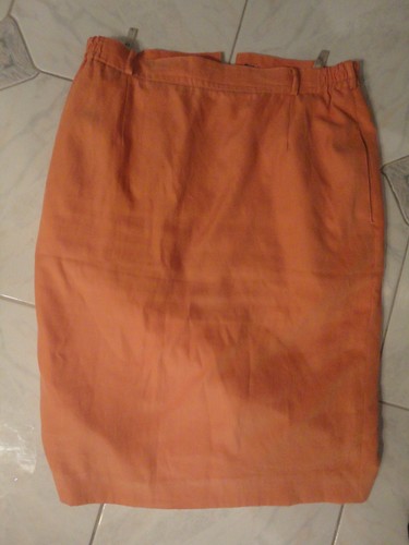 Damenrock eng pastell orange - damenrock, eng,