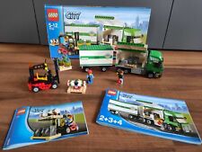 LEGO CITY 7733 LKW mit Gabelstapler - KOMPLETT - in OVP von 2008