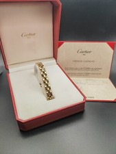 Cartier Maillon de Panthère Armband 750 Gold Vintage Bracelet 3 Reihig Full Set