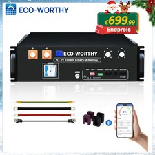 ECO-WORTHY 48V 100Ah Speicher