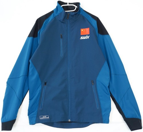 Swix blue activewear full zip - activewear,