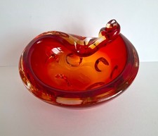 Seltene dreifarbige Muranoglas