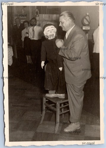Bauchredner mit puppe - bauchredner,