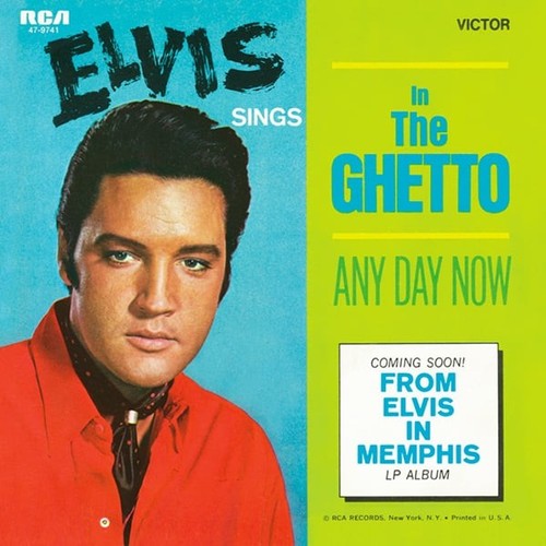 Elvis single the ghetto - single, in