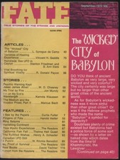 Fate Magazine September 1972 -