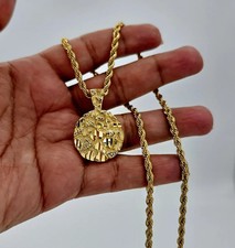 Herren 18K Gelbgold Über 25mm