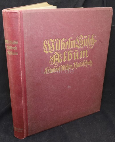 Wilhelm busch album - album, original