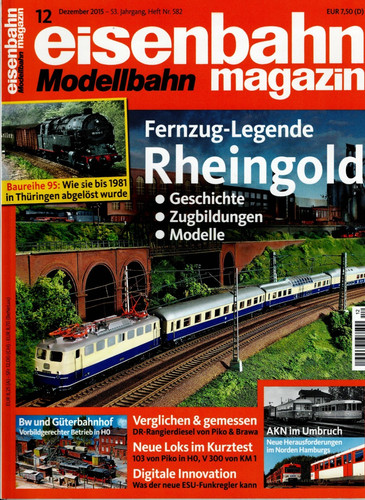 Eisenbahn modellbahn magazin - modellbahn,
