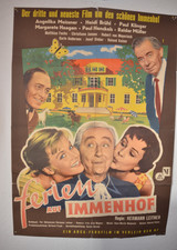 Original Kinoplakat A1 Ferien auf Immenhof Heidi Brühl Angelika Meissner RARITÄT