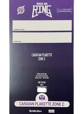 Rock Am Ring RaR 2026 - Caravan Plakette Zone C