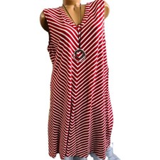 Street One Kleid Kurzarm rot