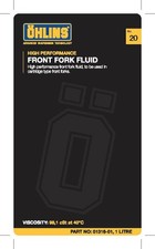 Öl OHLINS Front Fork Fluid