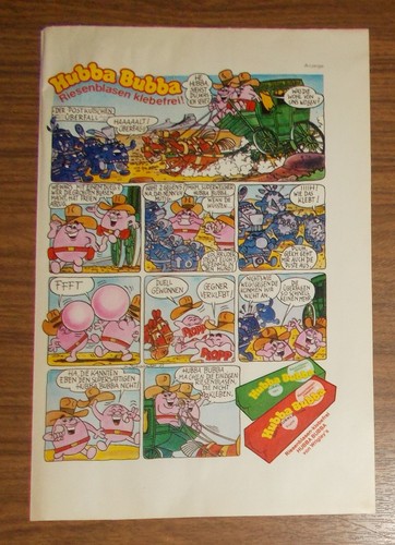 Seltene werbung hubba bubba - werbung,