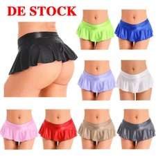 Damen Schulmädchen Minirock Sexy Party Mini Rock Dessous Kurz Röcke Faltenrock 