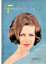 Zeitschrift Die Frisur  Nr . 9  1965  ** Beilage , Vintage