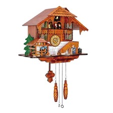 Kuckucksuhr Holzfäller - Schwarzwald Kuckucksuhr - Tradition