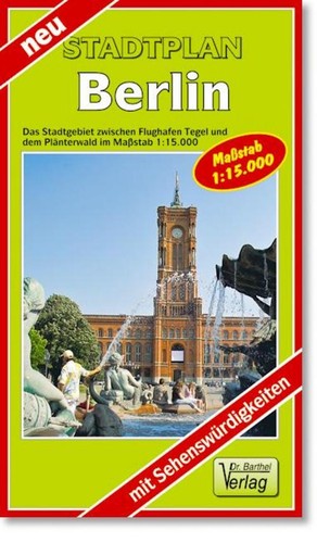 City map stadtplan berlin - stadtplan, 1