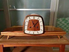 DUGENA  50er Jahre Tischuhr, Buffetuhr mit Schlagwerk 