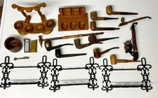 Pfeifen Konvolut / Tabakpfeifen / Pfeifensammlung / Raritäten / plus Zubehör!