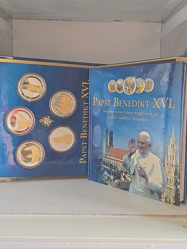 Papst benedikt xvi medaillen - benedikt,