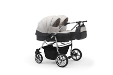 ZWILLINGSWAGEN 2 in 1 DUET LUX - KINDERWAGEN - 27 FARBEN