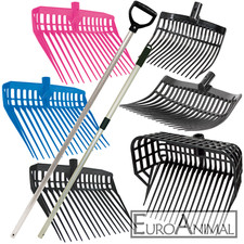 Dunggabel Bollengabel Kunststoff Mistgabel Gabel Forke Mistforke o./m. Stiel