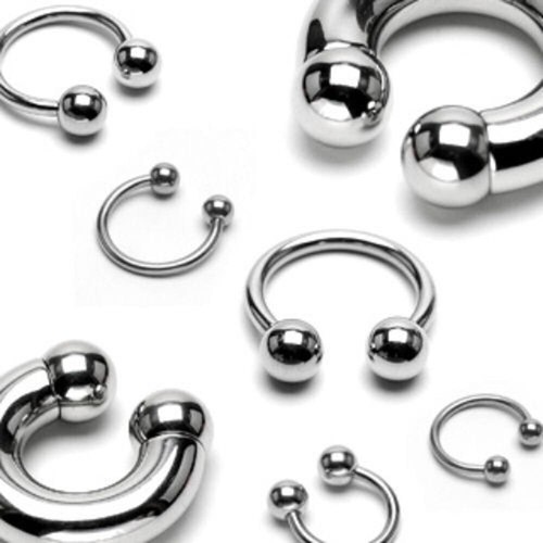 Circular hufeisen ring - circular,