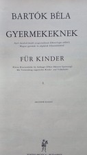 Béla Bartòk GYERMEKELNEK Klaviernoten für Kinder