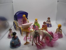 Playmobil Prinzessin Konvolut / Prinzessin mit Pferde Kutsche sehr guter Zustand