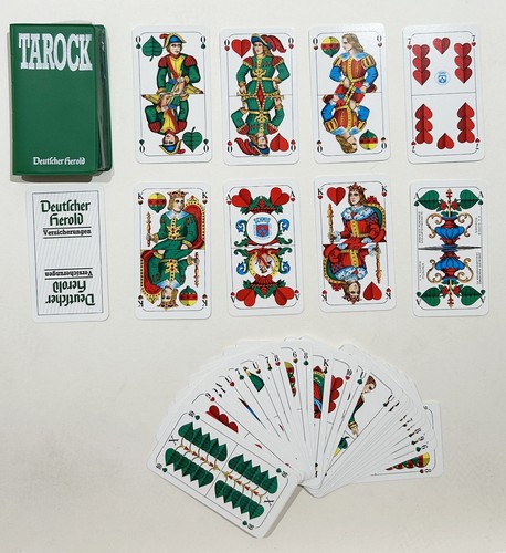 Tarock spielkarten bayr - spielkarten, bild