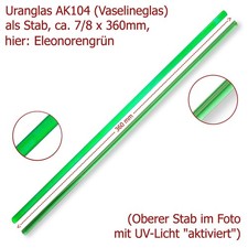 (19,42 €/m) Antikes Uranglas