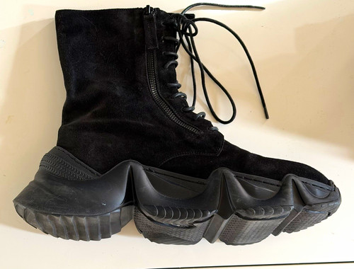 Rundholz stiefel schwarz - stiefel,