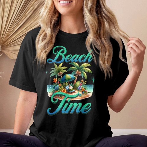 Beach time shirt - beach, sommer