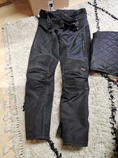 Motorradhose Herren POLO MOHAWK mit Büffellederbesatz