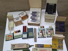 Konvolut alter Bleistifte, Buntstifte Faber Castell , Schwan