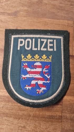 Patch polizei hessen 80er - patch,