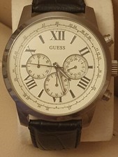 GUESS Horizon 5ATM Chronograph Referenz W0380G2 mit neuem Orient Lederarmband