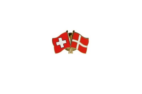Schweiz dänemark flaggen - -,