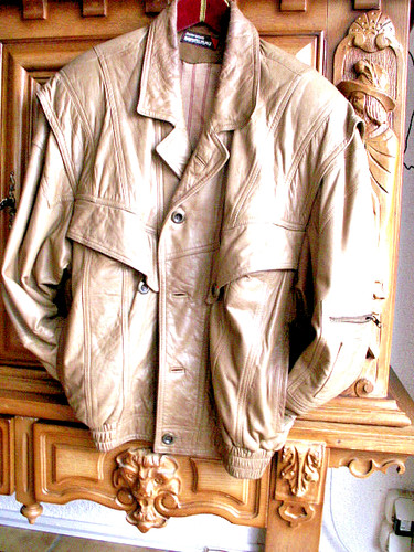 Herren glattlederjacke dunkles - herren-glattlederjacke,