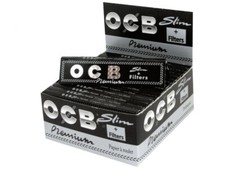 OCB Premium Long Slim Schwarz+