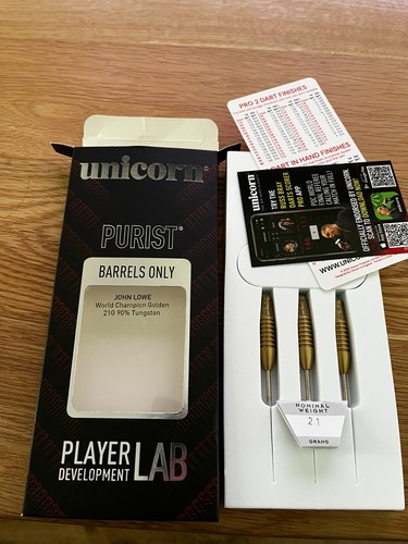 John lowe darts 21g gold - john, phase